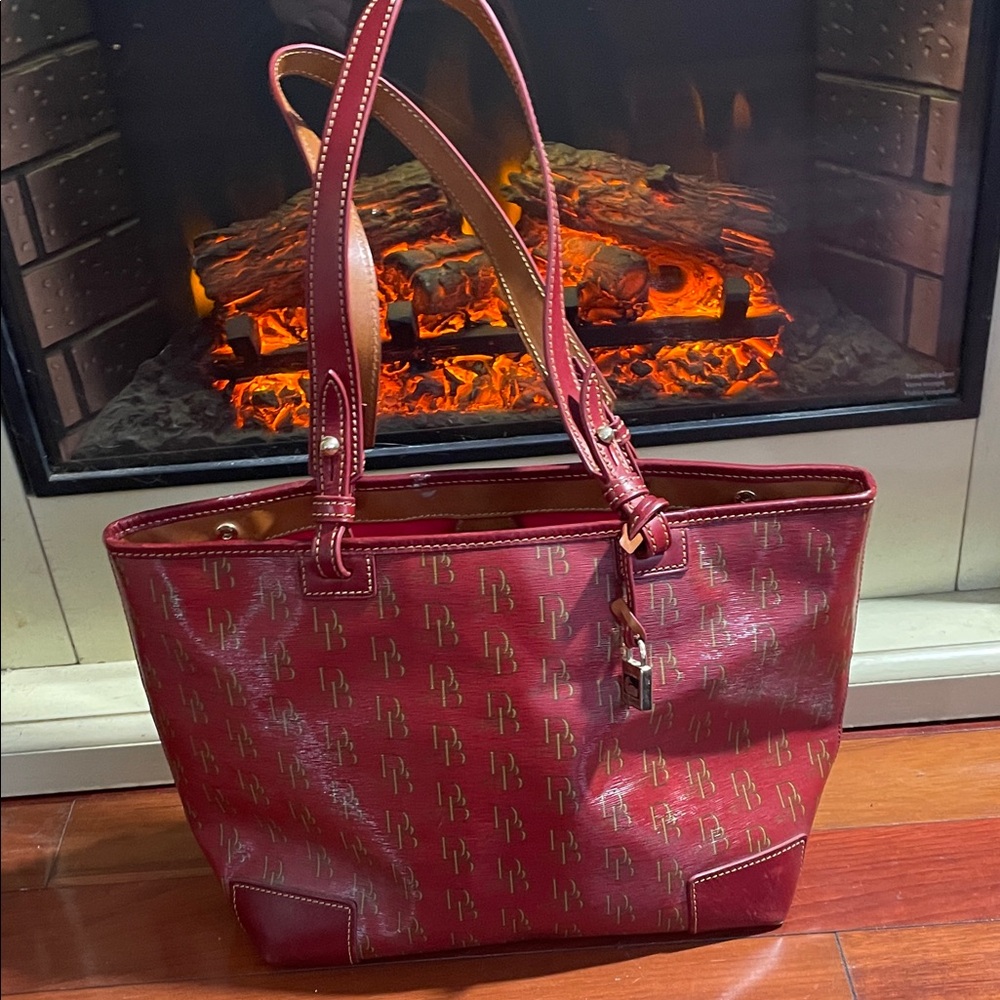 Dooney & Bourke Red Tote Bag